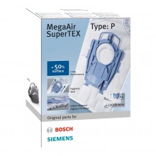 پاکت جارو برقی بوش مدل BOSCH MegaAir SuperTEX Type P