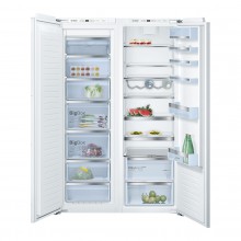 یخچال و فریزر دوقلو توکار بوش مدل  KIR81AF30- GIN81AC30